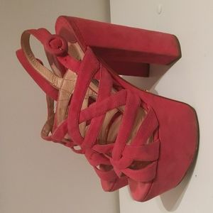 Prada Shoes - Peony Platforms